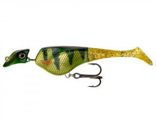 Headbanger Wobler Shad 11 cm Natural Perch Sinking