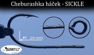 Jigovky.cz Cheburashka háček Variant: SICKLE, #1, 10 ks