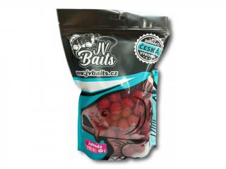 JV Baits Boilies Jahoda Velikost, gramáž: 24 mm , 1 kg