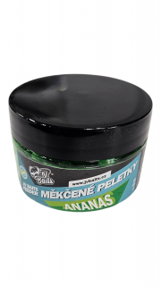JV Baits Feeder měkčené peletky 60 ml - Ananas