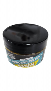 JV Baits Feeder měkčené peletky 60 ml - Banán
