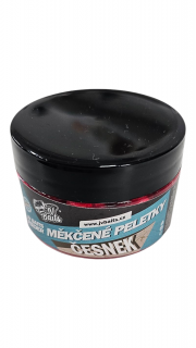 JV Baits Feeder měkčené peletky 60 ml - Česnek