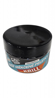 JV Baits Feeder měkčené peletky 60 ml - Krill