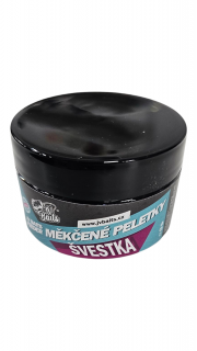 JV Baits Feeder měkčené peletky 60 ml - Švestka
