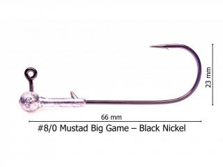 JV Baits Jigová Hlavička Monster 8/0 3 Ks Velikost / Hmotnost: #8/0 - 5g