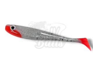 JV Baits Kopyto 10 cm Red Head Glitter