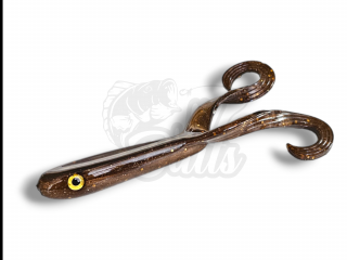 JV Baits Pike Double Slapper 17 cm Brown Metalic / Gold Soft