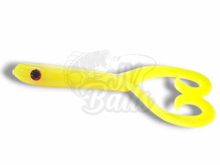 JV Baits Pike Double Slapper 17 cm UV Yellow
