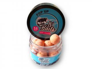 JV Baits Pop up Chilli-Kreveta 100 ml Průměr: 16 mm