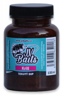JV Baits Tekutý Dip Krill 150 ml