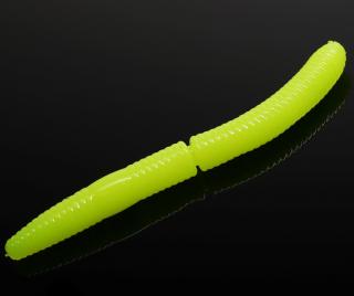 LIBRA LURES Fatty D’Worm 75 – Hot Yellow 006 (Krill) – 8ks/bal