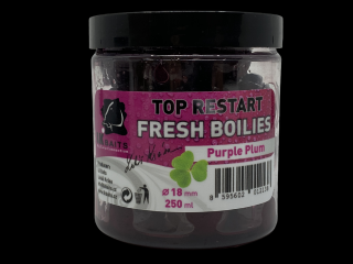 LK Baits Fresh Boilie TopRestart Purple Plum 14mm 150ml