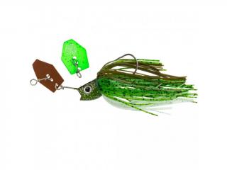 LMBA Chatterbait Kofi Multi Vibe 5/0 21 g Green Pumpkin