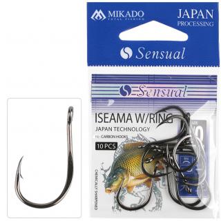 MIKADO Háčky Sensual Iseama s očkem 10ks Velikost: 3/0