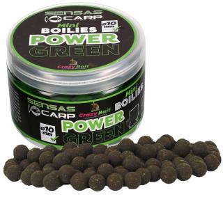 Mini Boilies Crazy Green (česnek) 10mm 80g