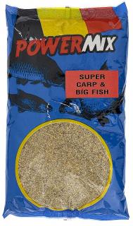 Mondial-F Krmení Powermix Super Carp Big Fish (kapr jahoda) 1kg