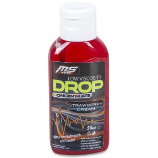 MS Range hustý dip Drop flavour strawberry cream