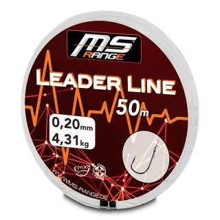 MS Range návazcový vlasec Leader Line 50 m Varianta: 0,08 mm