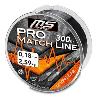 MS Range vlasec Pro Match Line 300 m Varianta: 0,22 mm