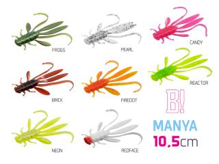 Nymfa Delphin MANYA UVs / 5ks Velikost: 10.5cm/CANDY