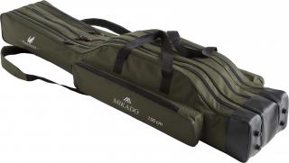 Obal na Pruty Mikado 3 komory Stiffed Green 150cm