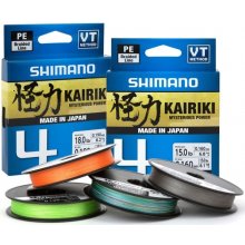 Pletená Šňůra Shimano Kairiki 4 Multi Color 150m 0,315mm/29,9kg