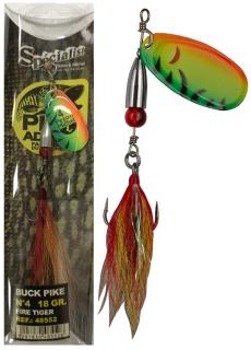 Rotačky Buck Pike 18g Barva: Fire Tiger