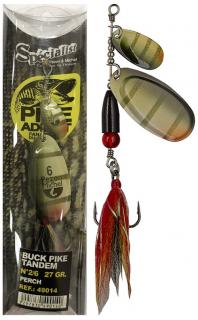Rotačky Buck Pike Tandem 27g Barva: PERCH