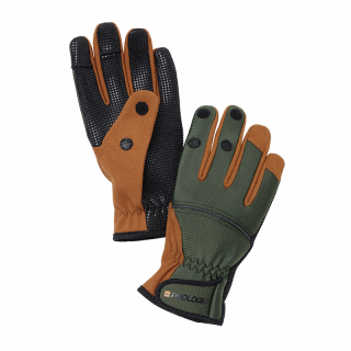 Rukavice Prologic Neoprene Grip Glove Green/Black Velikost: M