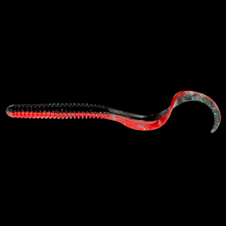 Savage Gear Gumová nástraha RIB WORM RED N BLACK 9cm 3g 10ks