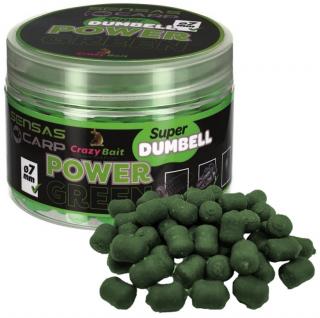 Sensas Dumbell Power Green (česnek) 7mm 80g