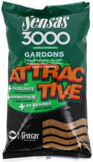 Sensas Krmení 3000 Attractive Gardon (plotice) 1kg