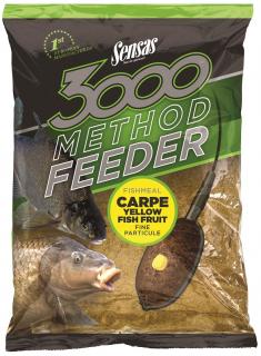 Sensas Krmení 3000 Method Carpe Yellow 1kg