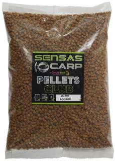 Sensas Pelety Club Scopex 1kg Průměr: 4mm