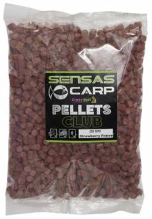 Sensas Pelety Club Strawberry 1kg Průměr: 4mm