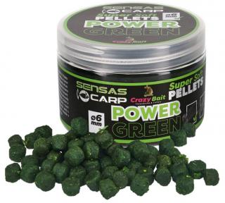 Sensas Pelety Super Soft Green (česnek) 4mm 60g