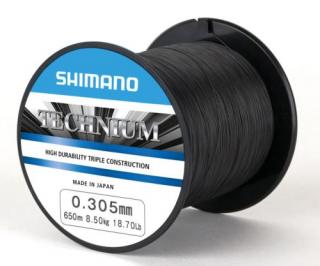 Shimano Vlasec Technium 300 m Černá-Průměr 0,22 mm / Nosnost 5 kg