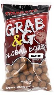 Starbaits Global Boilies GARLIC 1kg Průměr: 24mm