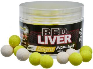 Starbaits POP UP Bright Red Liver 50g Průměr: 14mm