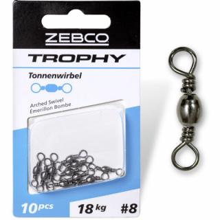 ZEBCO Obratlík Trophy Arched Swivel 10KS Varianta: 8