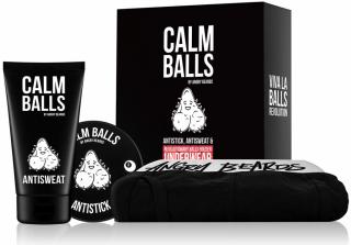 Angry Beards Underwear Antisweat deodorant v krému na intimní partie 150 ml + Antistick gel na intimní partie pro muže 100 ml + Balls Holder XL…