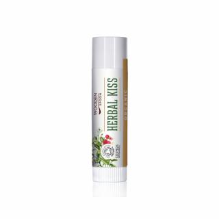 Balzám na rty Bylinkový polibek Wooden Spoon BIO 4,3ml