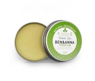 Ben & Anna krémový deodorant Perská limetka 45 g