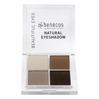 Benecos Natural Quattro Eye Shadow Coffee & Cream 4,8 g