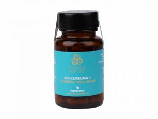 BIO Kurkuma+, 60 kapslí, Healing Nature