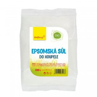 Epsomská léčivá sůl 500 g Wolfberry