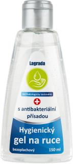 Hygienický gel Lagrada 150 ml s antibakteriální přísadou