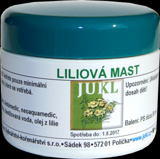 Jukl liliová mast 50 ml