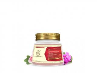 Khadi Natural Sůl do koupele Růže & Geranium 200 g
