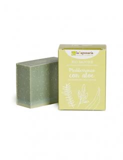 laSaponaria Tuhé olivové mýdlo BIO - Středomořské bylinky s aloe 100 g